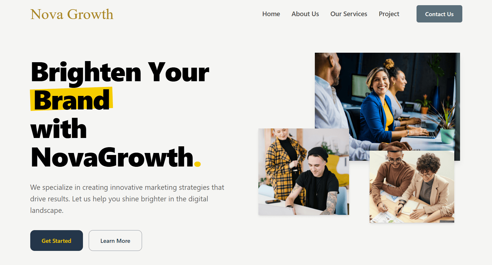 NovaGrowth Marketing Agency